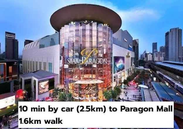 Ren Phayathai 5 Min To Bts L Near Centre Siam L Pratunam Гостевой дом